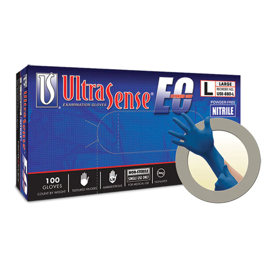 Ansell Microflex Ultrasense® Ec Powder-Free Nitrile Exam Gloves
