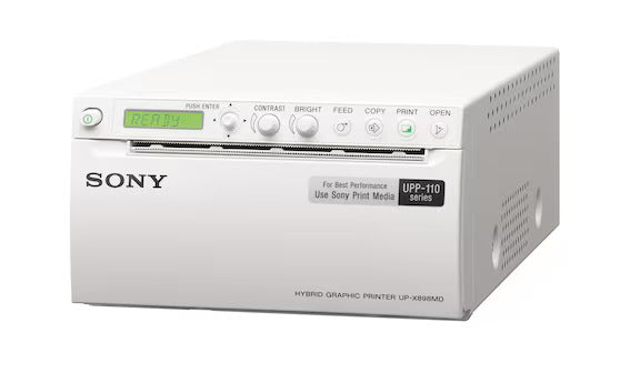 SONY UP-X898MD, S-Video/USB interface. Black and white video graphic printer