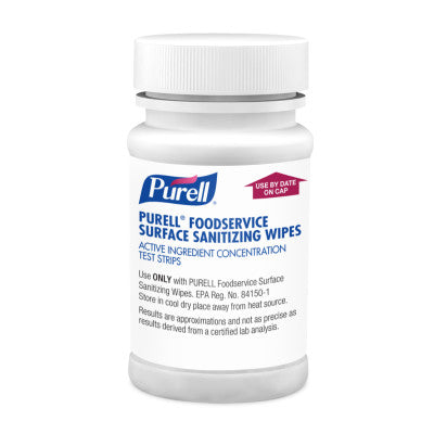 Gojo-9341-TSTSTRP PURELL® Surface Wipes Active Ingredient Test Strips, 10/btl (1 btl/cs)