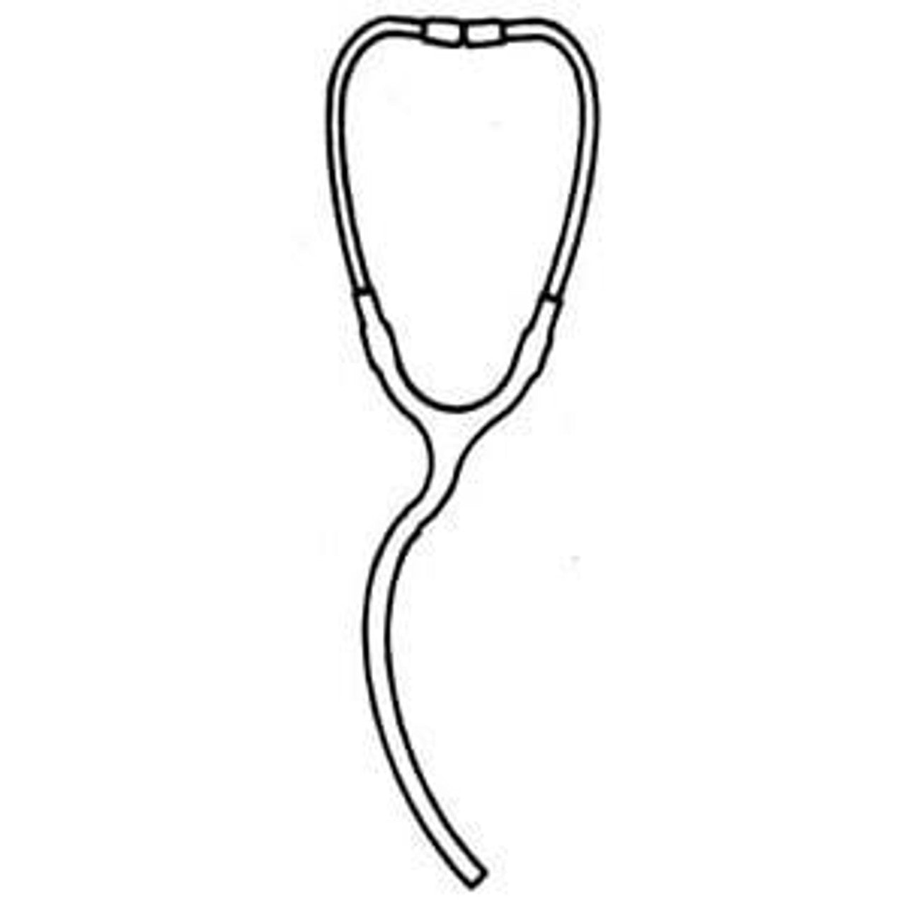 ADC-600-05GP ADC Binaural Tubing for Gold Adscope 600 Platinum Cardiology Stethoscope
