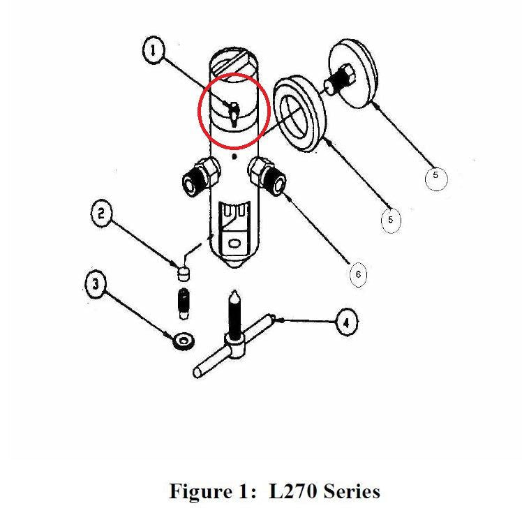 KIT,PKG/6,DISS CHECK VALVE