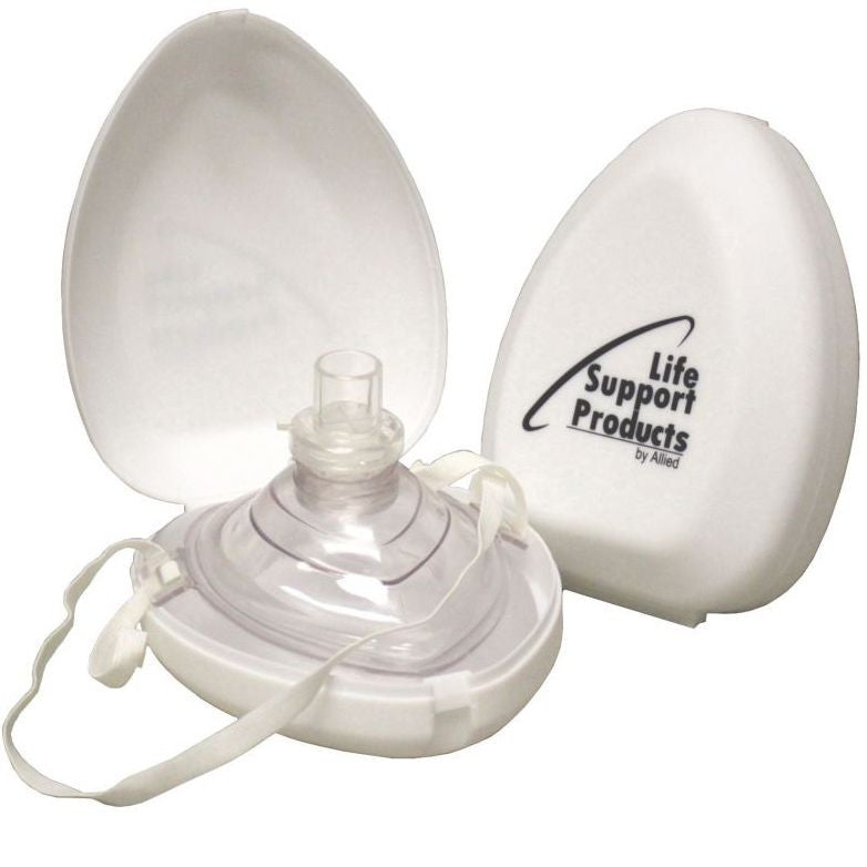 ALLIED-L64184 CPR MASK W/ONE WAY VLV,12/CS