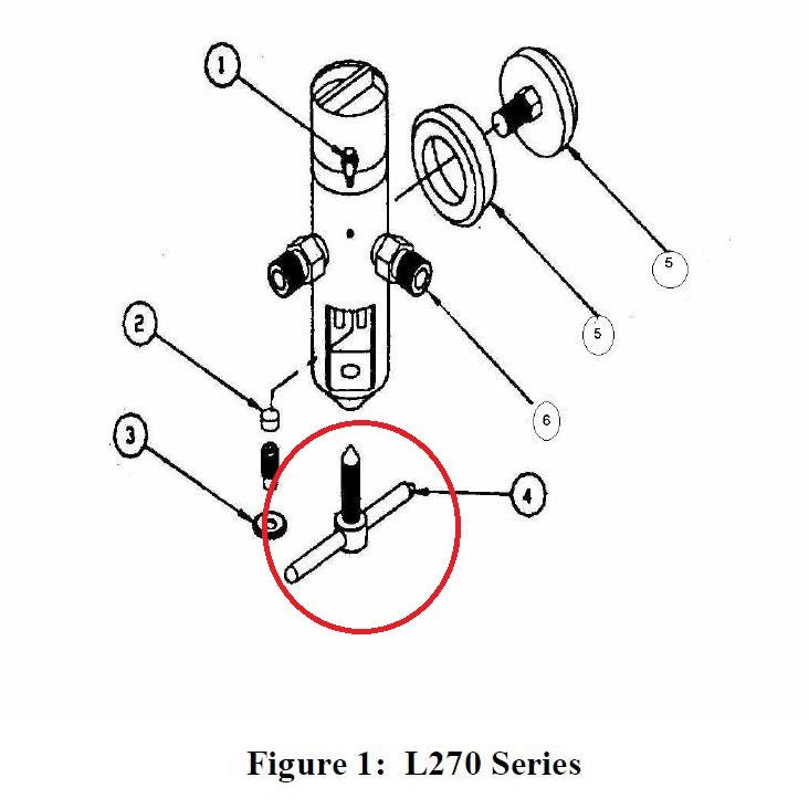 KIT,TEE HANDLE REGULATOR QTY 3