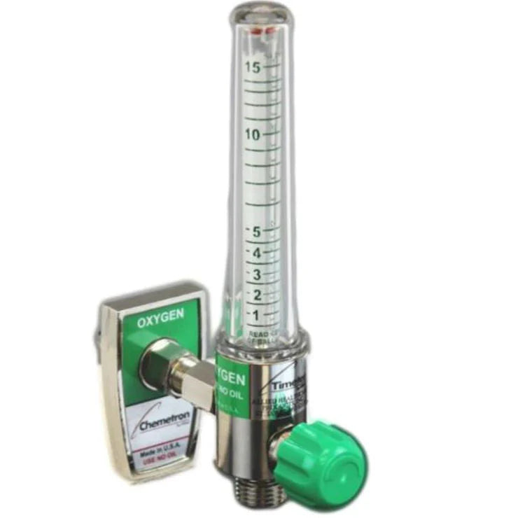 ALLIED-15002-03 Timeter Sure Grip Single Oxygen Flowmeter
