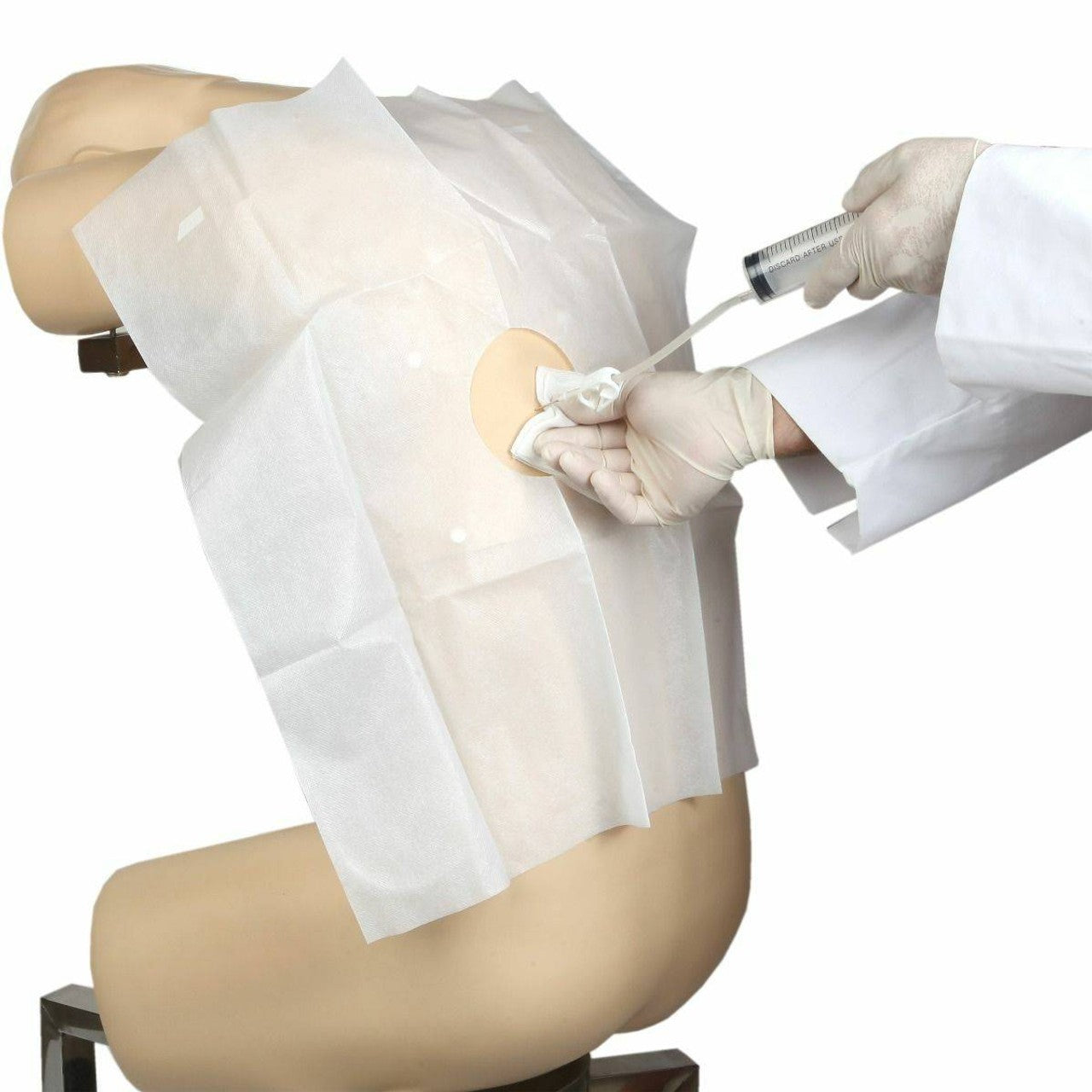 The Anatomy Lab-A-104431 Adult Thoracentesis Simulator, 1/ea