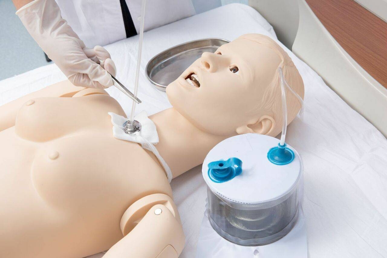 The Anatomy Lab-A-104434 All-purpose Patient Care Simulator, 1/ea
