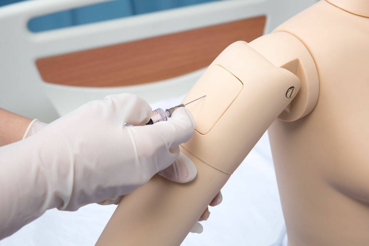 The Anatomy Lab-A-104434 All-purpose Patient Care Simulator, 1/ea