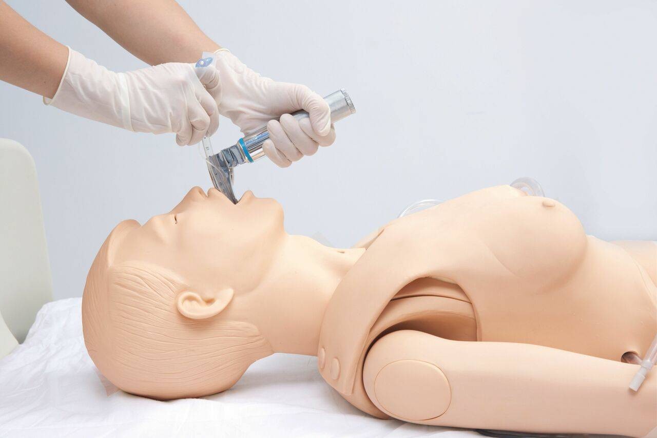 The Anatomy Lab-A-104434 All-purpose Patient Care Simulator, 1/ea