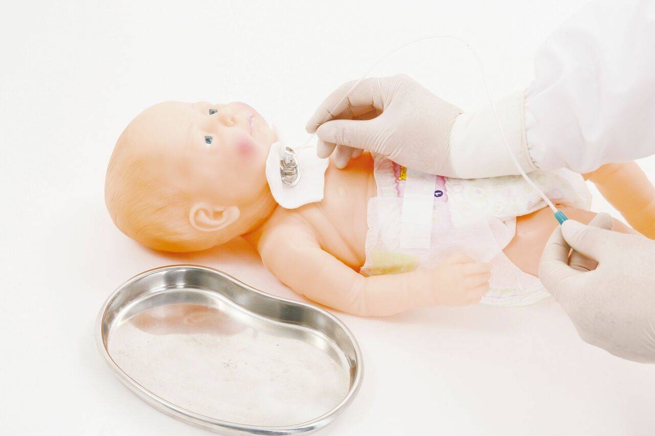 The Anatomy Lab-A-106751 Infant Tracheostomy Care Manikin