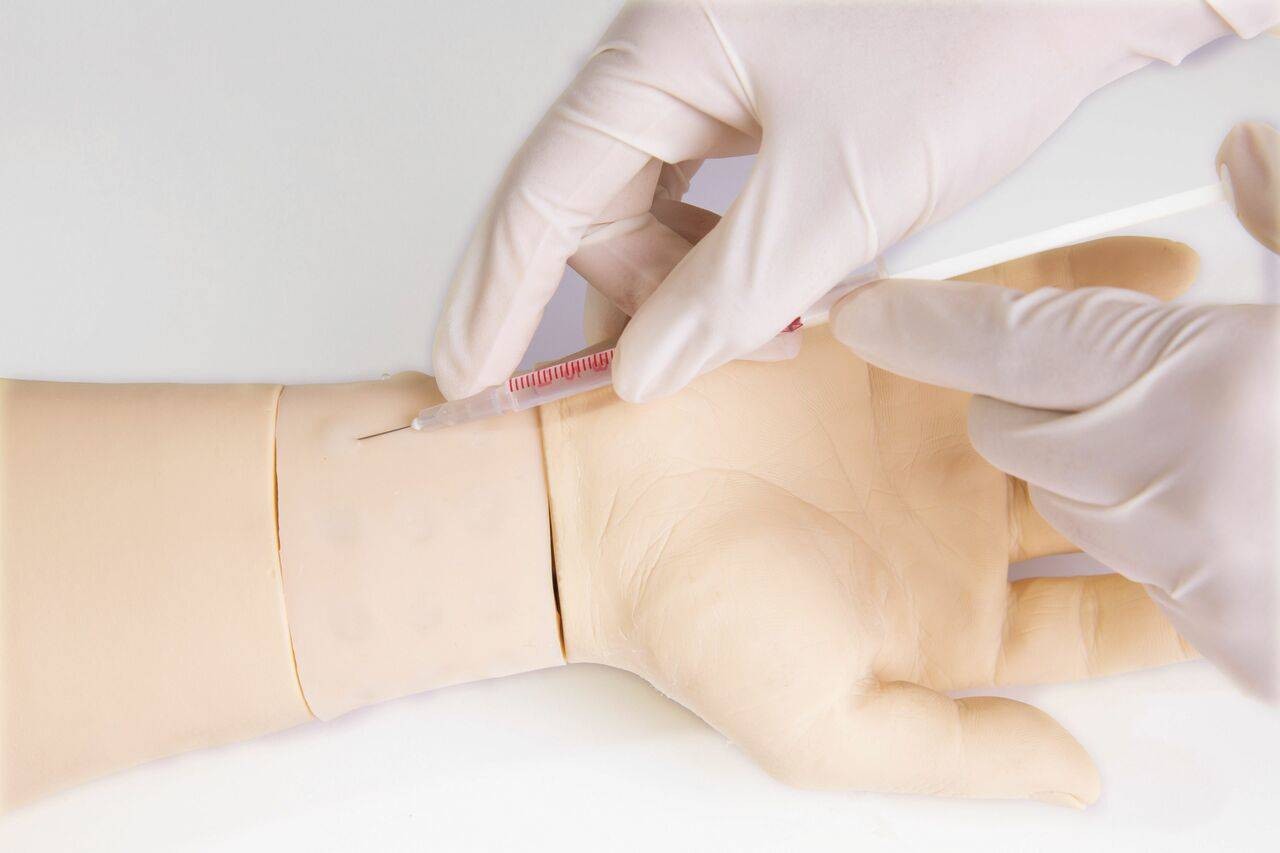 The Anatomy Lab-A-106733 Intradermal Injection Training Arm