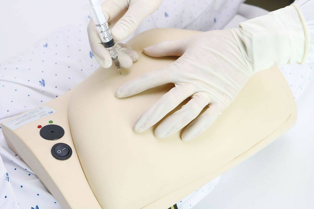 The Anatomy Lab-A-104459 Wearable Buttock Intramuscular Injection Simulator