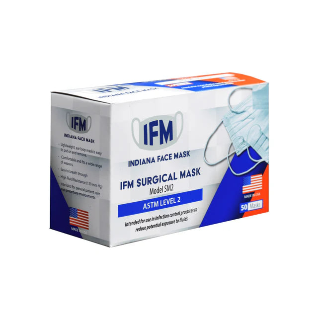 IFM ASTM Level 2 Surgical Face Mask