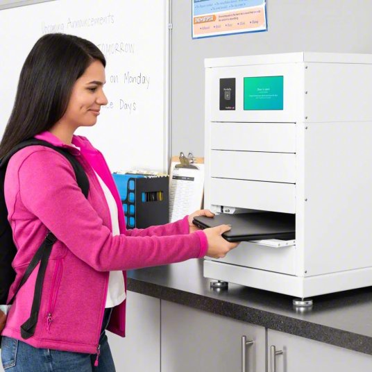 Luxor-KBSL101 5-Bay Large Device Locker with Wi-Fi and 1-Year Basic Software and Service Plan