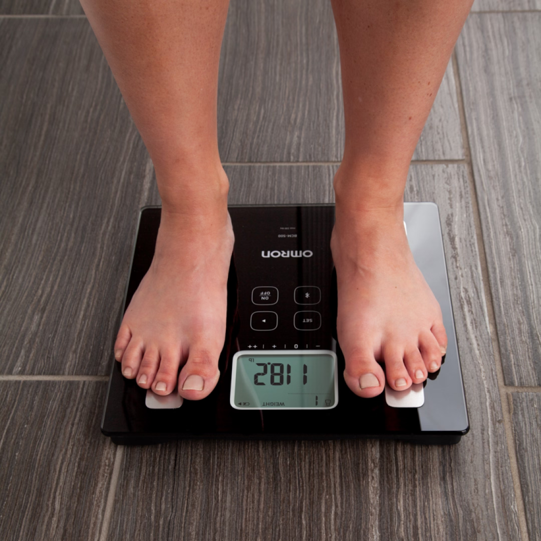 Omron Healthcare-BCM-500 Body Composition Monitor and Scale with Bluetooth® Connectivity, each