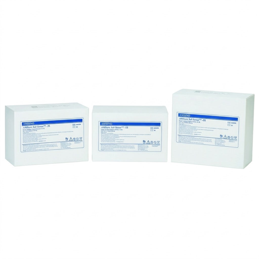 Amsino-AS0159 Sal-Sense Saline Topical Solution, 0.9% Sodium Chloride, 15 mL, Single-Use (48/bx, 3 bx/cs)