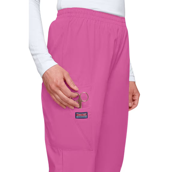 Cherokee Medical WW Originals Women's Scrubs Elastic Waist Utility Scrub Pants - Tall