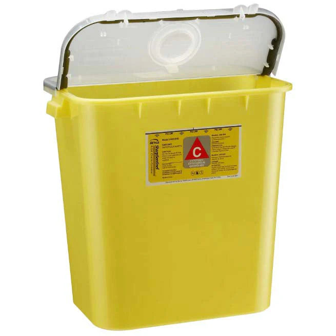 Bemis 8-Gallon Chemotherapy Container (10/Case)