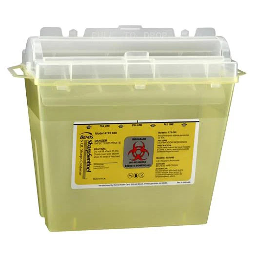 Bemis SharpSentinel 5-Quart Sharps Container