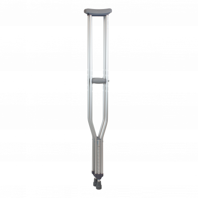 Dynarex-10103-8 Aluminum Crutches - Tall, (5'10" - 6'6"), 2pc/pack,8pk/cs