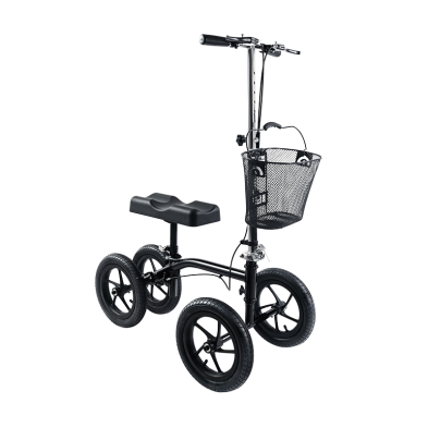 Dynarex-10218 All Terrain Knee Walker Single Folding 12"/12" 300 lb Weight Capacity 1pc/cs