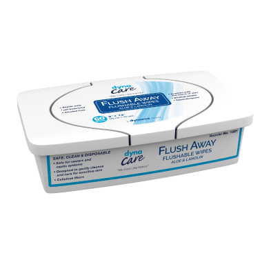 Dynarex Flushable Wipes