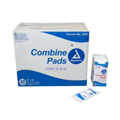 Dynarex Combine Pads - Sterile & Non-Sterile