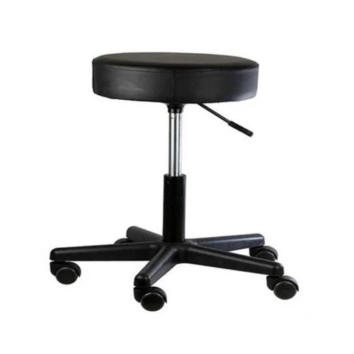 Graham Field-7404-BL-Surgeon's Stool - Black Hausted