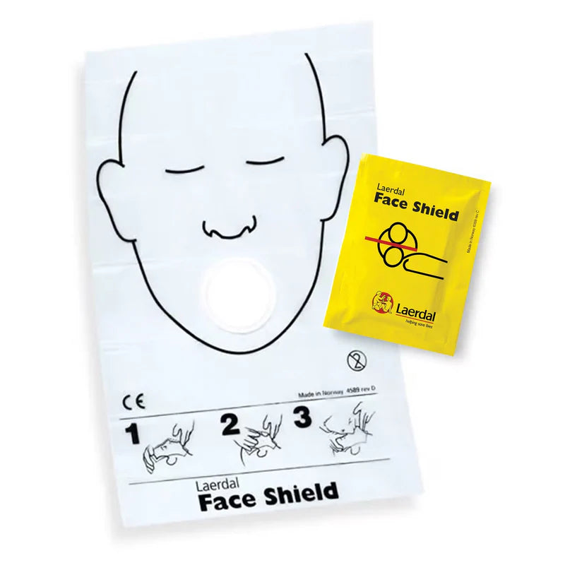 Barrera de RCP con protector facial LAERDAL-46000001 (paquete de 50)