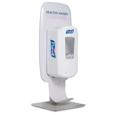 Gojo-2426-DS Table Top Stand with "Healthy Hands Start Here" Sign, PURELL® TFX™ (1 EA)