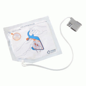 ZOLL-XTRPAD006A Powerheart G5 Pediatric Training Pads: Reusable pediatric training pads for use with the Powerheart G5 AED Trainer. Training Pads are not for use with the Powerheart AED and will not deliver therapy."