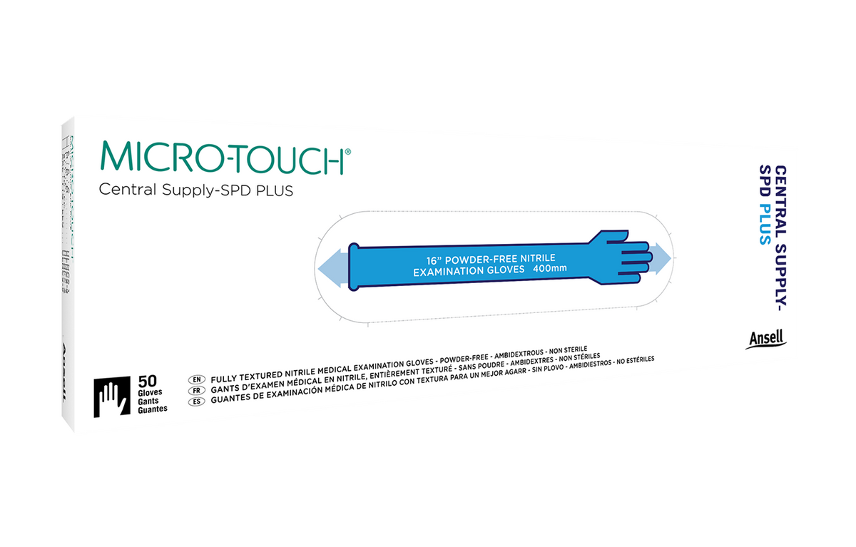 Ansell Micro-Touch® Spd Plus Nitrile Gloves