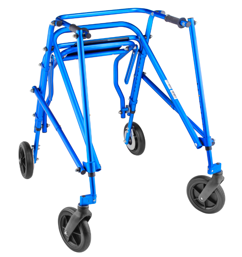 Circle Specialty Klip 4-Wheel Gait Trainer Posterior Pediatric Walker