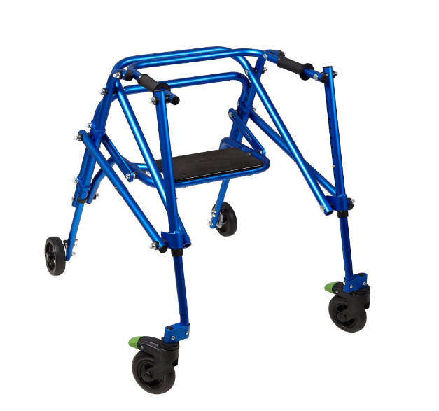 Circle Specialty Klip 4-Wheel With Flip-Up Seat posterior Pediatric Walker