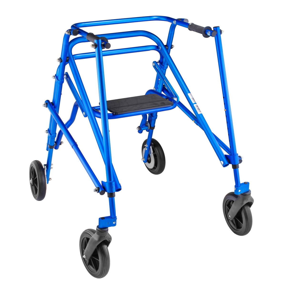 Circle Specialty Klip 4-Wheel Posterior Gait Trainer with Flip Up Seat & 8-outdoor wheel