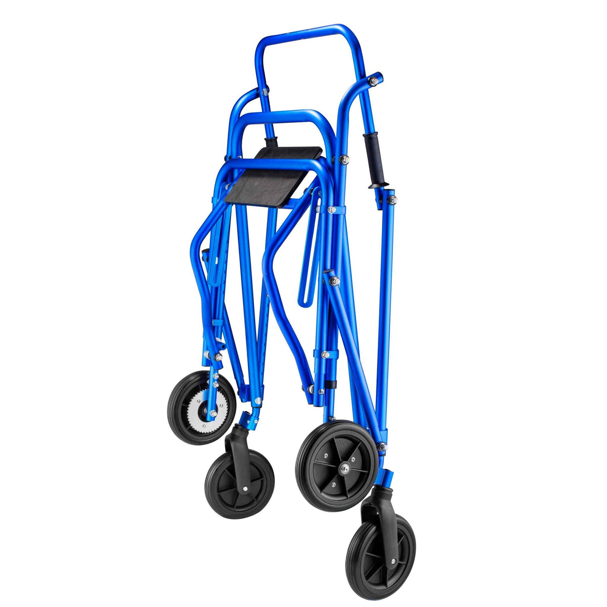 Circle Specialty Klip 4-Wheel Posterior Gait Trainer with Flip Up Seat & 8-outdoor wheel