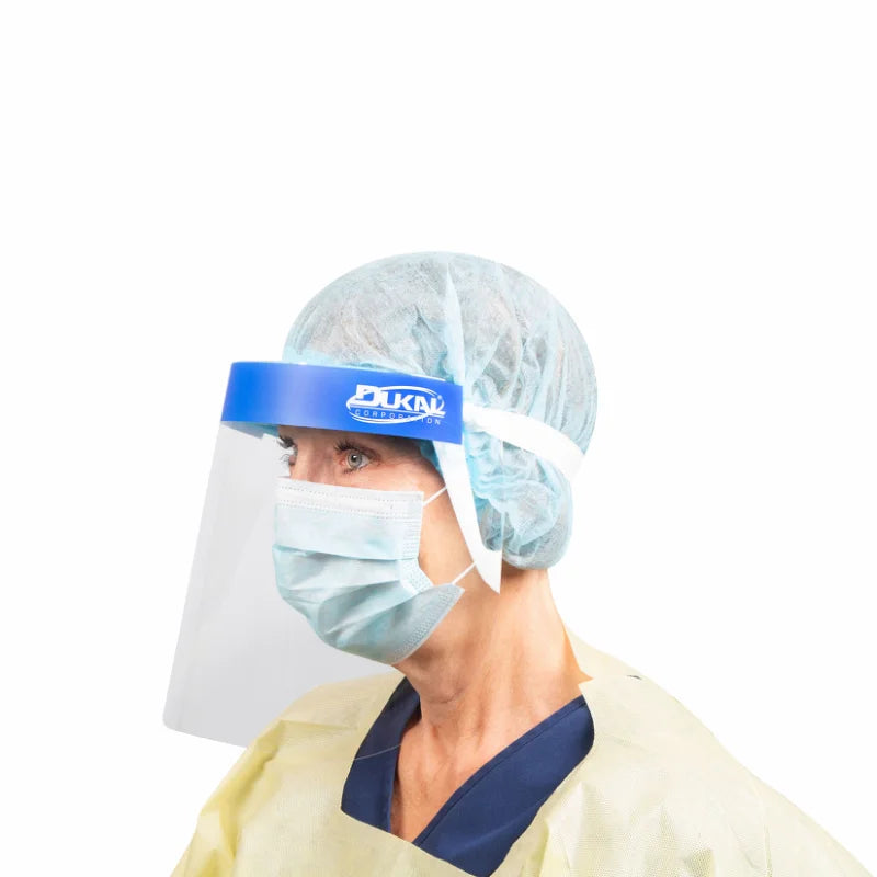 Dukal Corporation-CM-105 Face Shield, 8.66” +/- 1” Length, 5/bg, 40 bg/cs (16 cs/plt)