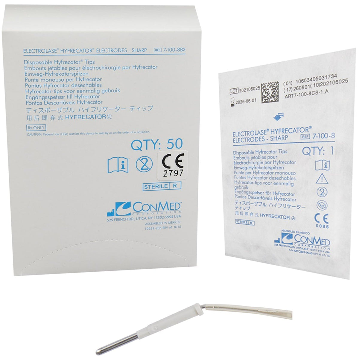Conmed Corporation Sharp Coagulation Tips