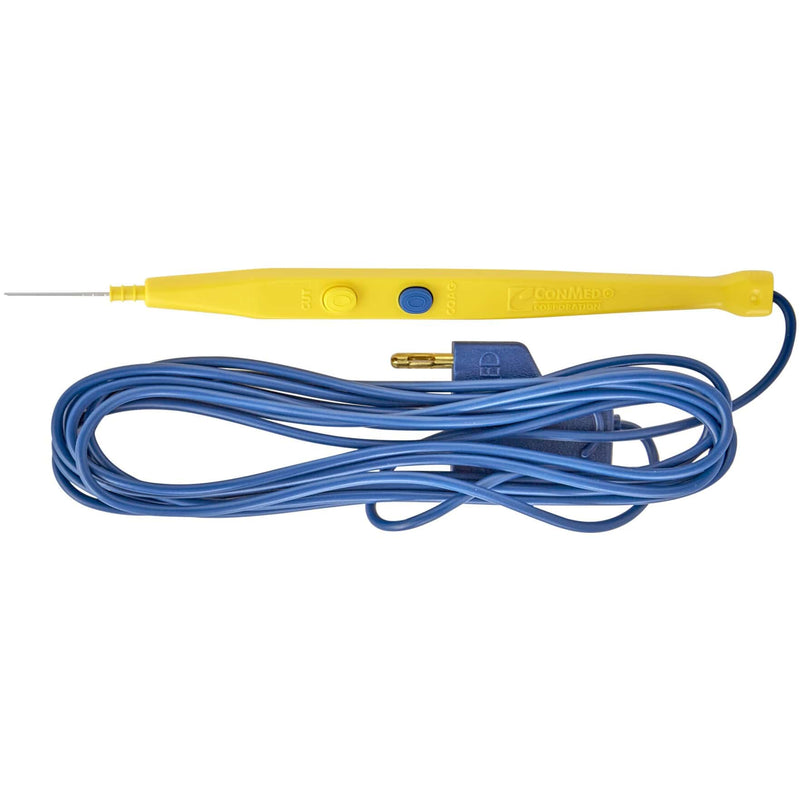Conmed Corporation-130303A Electrosurgical Pencil, Hand Switch, Standard Blade, Holster & Tip Cleaner, 10ft Cord (40/cs)