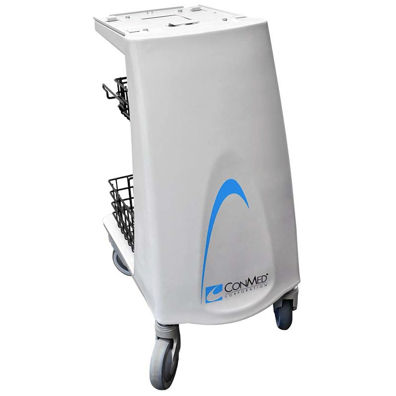 Conmed Corporation-60-8040-001 Mobile Pedestal with Upper & Lower Storage Baskets (1 EA)