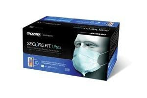 Crosstex-GCFCXUSF-Securefit Ultra Sensitive Earloop Mask 50/bx, 10 bx/ctn