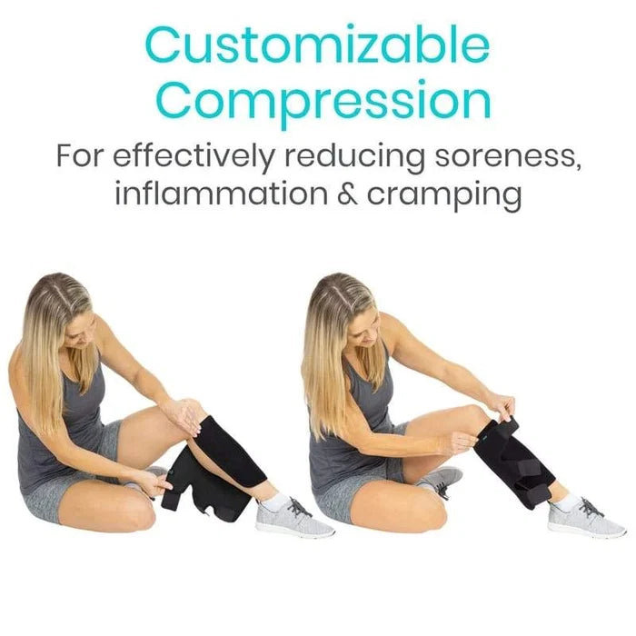 Vive Health-SUP1030 Calf Brace - Black