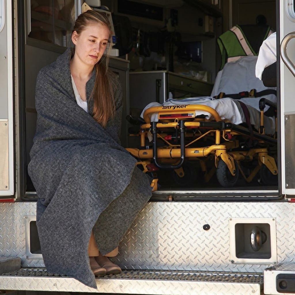 Graham Medical-62292 ComFort1® Blanket, 50" x 84", Disposable, Gray, Polyester (10/cs) (48 cs/plt)