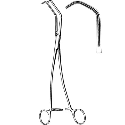 Sklar-52-6624 Debakey Atraumatic Tangentl Forceps 10", 1/ea