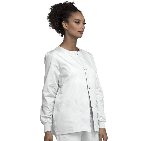 Cherokee Medical WW Originals Women's Snap Front Scrub Jacket