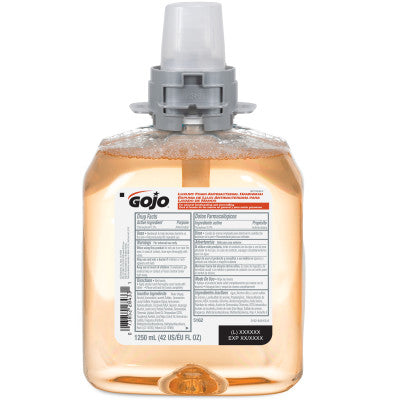 Gojo-5162-04 Luxury Foam Antibacterial Handwash, Orange Blossom Fragrance, FMX-12™, 1250mL (4/cs)
