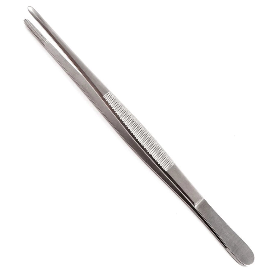 Sklar-96-2569 Dressing Forceps, 5" Thump, Serrated, Sterile, 25/cs