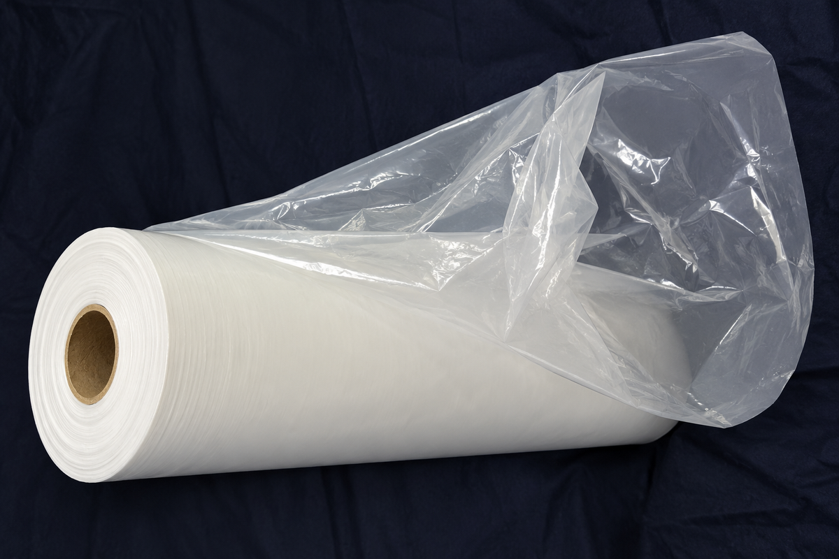 Abatement Technologies-H2015-12 6Mil LayFlat Exhaust Duct 12In, 20/skid, 1/EA