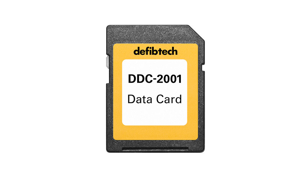 DEFIBTECH-DDC-2001 Series Data Card