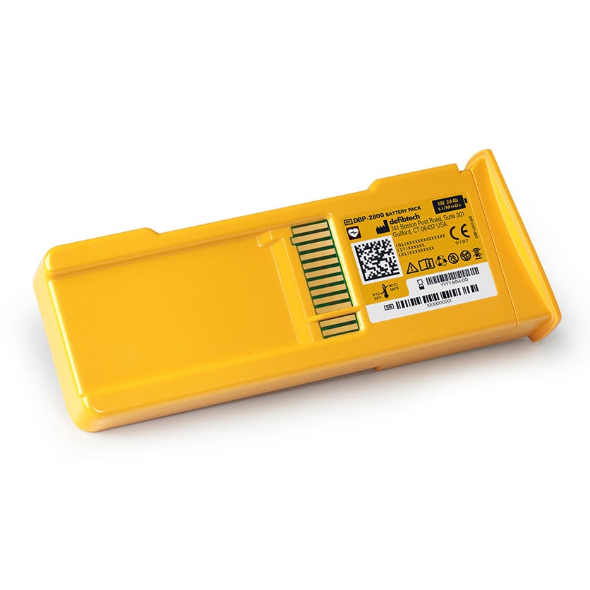 DEFIBTECH-DCF-210 High-Use Battery Pack (DBP-2800), with 9V Lithium