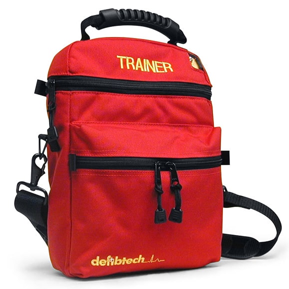 DEFIBTECH-DAC-101 Red Trainer Soft Carrying Case